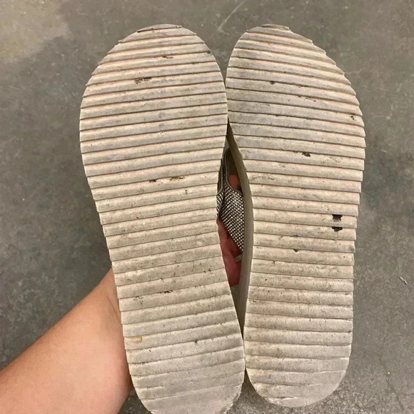 Wishbone rhinestones flip flop - Picture 5 of 8